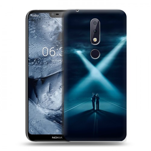 Дизайнерский силиконовый чехол для Nokia 6.1 Plus Секретные материалы