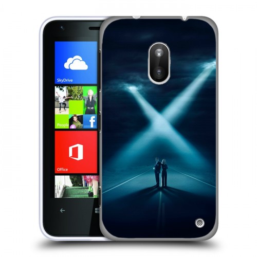 Дизайнерский силиконовый чехол для Nokia Lumia 620 Секретные материалы