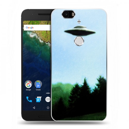 Дизайнерский силиконовый чехол для Google Huawei Nexus 6P Секретные материалы