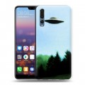 Дизайнерский силиконовый с усиленными углами чехол для Huawei P20 Pro Секретные материалы