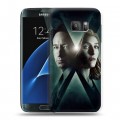 Дизайнерский силиконовый с усиленными углами чехол для Samsung Galaxy S7 Секретные материалы