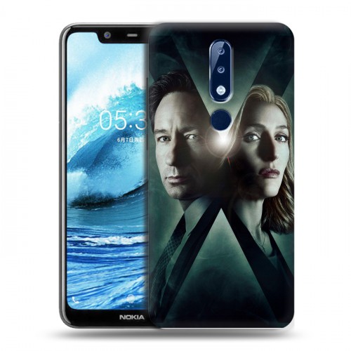 Дизайнерский силиконовый чехол для Nokia 5.1 Plus Секретные материалы