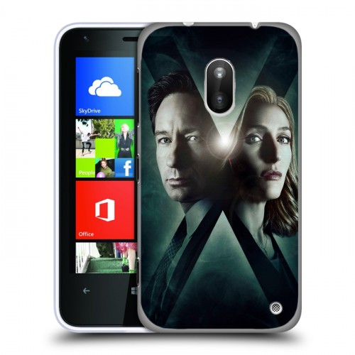 Дизайнерский пластиковый чехол для Nokia Lumia 620 Секретные материалы