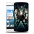 Дизайнерский пластиковый чехол для Huawei Ascend D2 Секретные материалы