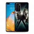 Дизайнерский пластиковый чехол для Huawei P40 Секретные материалы