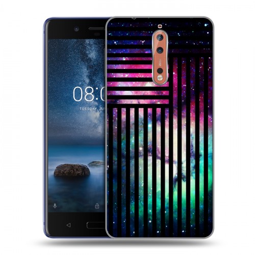 Дизайнерский пластиковый чехол для Nokia 8 Тренд Микс