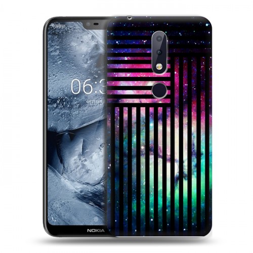 Дизайнерский пластиковый чехол для Nokia 6.1 Plus Тренд Микс