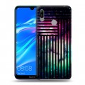 Дизайнерский пластиковый чехол для Huawei Y6 (2019) Тренд Микс