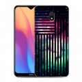 Дизайнерский силиконовый с усиленными углами чехол для Xiaomi RedMi 8A Тренд Микс