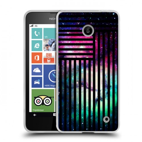 Дизайнерский пластиковый чехол для Nokia Lumia 630/635 Тренд Микс