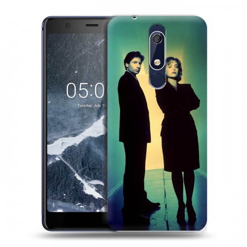 Дизайнерский пластиковый чехол для Nokia 5.1 Секретные материалы