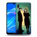 Дизайнерский пластиковый чехол для Huawei Y6 (2019) Секретные материалы