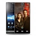 Дизайнерский пластиковый чехол для Sony Xperia S Люцифер