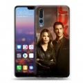 Дизайнерский силиконовый с усиленными углами чехол для Huawei P20 Pro Люцифер