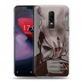 Дизайнерский пластиковый чехол для OnePlus 6 Люцифер