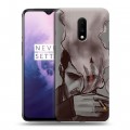 Дизайнерский пластиковый чехол для OnePlus 7 Люцифер