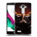 Дизайнерский пластиковый чехол для LG G4 Люцифер