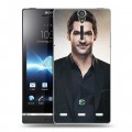 Дизайнерский пластиковый чехол для Sony Xperia S Люцифер