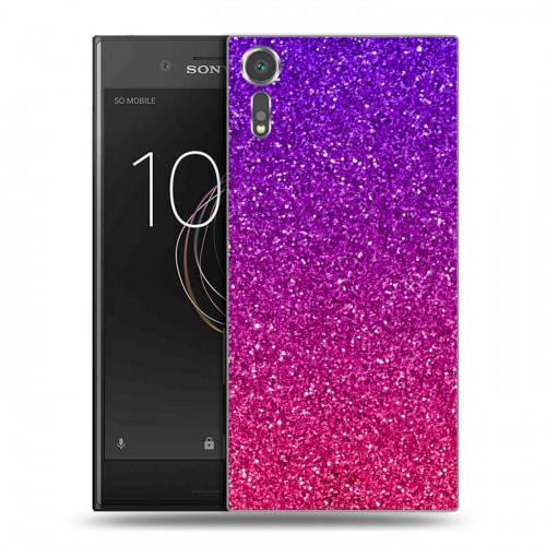 Дизайнерский пластиковый чехол для Sony Xperia XZs Тренд Микс