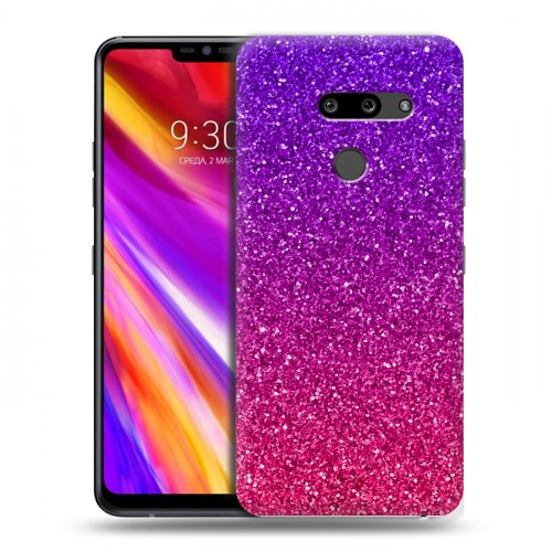 Дизайнерский пластиковый чехол для LG G8 ThinQ Тренд Микс