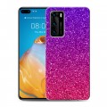 Дизайнерский пластиковый чехол для Huawei P40 Тренд Микс