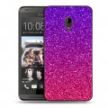 Дизайнерский пластиковый чехол для HTC Desire 700 Тренд Микс