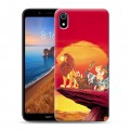 Дизайнерский силиконовый чехол для Xiaomi RedMi 7A Король лев