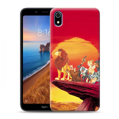 Дизайнерский силиконовый чехол для Xiaomi RedMi 7A Король лев