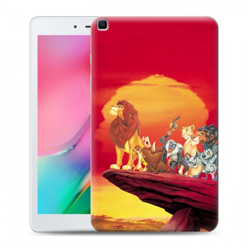 Дизайнерский силиконовый чехол для Samsung Galaxy Tab A 8.0 (2019) Король лев