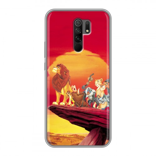 Дизайнерский силиконовый чехол для Xiaomi RedMi 9 Король лев