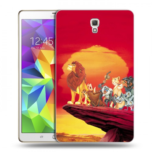 Дизайнерский силиконовый чехол для Samsung Galaxy Tab S 8.4 Король лев
