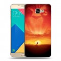 Дизайнерский силиконовый чехол для Samsung Galaxy A9 Король лев