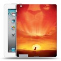 Дизайнерский пластиковый чехол для Ipad 2/3/4 Король лев