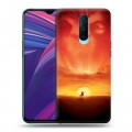 Дизайнерский пластиковый чехол для OPPO RX17 Pro Король лев