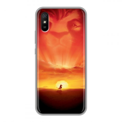 Дизайнерский силиконовый чехол для Xiaomi RedMi 9A Король лев