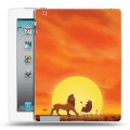 Дизайнерский пластиковый чехол для Ipad 2/3/4 Король лев