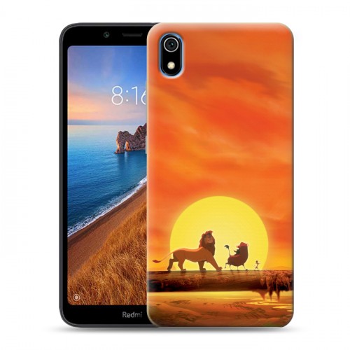 Дизайнерский силиконовый чехол для Xiaomi RedMi 7A Король лев