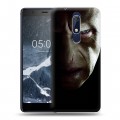 Дизайнерский пластиковый чехол для Nokia 5.1 Гарри Поттер