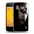 Дизайнерский пластиковый чехол для LG Google Nexus 4 Гарри Поттер