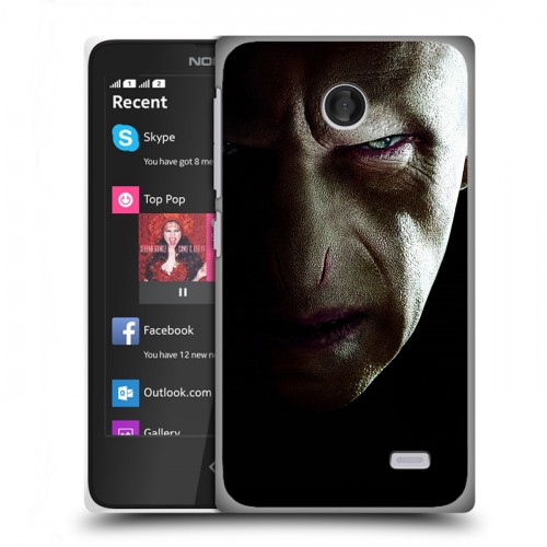 Дизайнерский пластиковый чехол для Nokia X Гарри Поттер