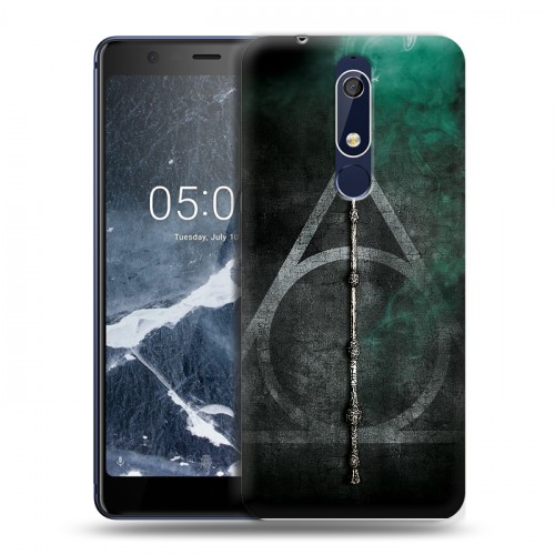 Дизайнерский пластиковый чехол для Nokia 5.1 Гарри Поттер