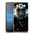 Дизайнерский пластиковый чехол для Microsoft Lumia 950 Гарри Поттер