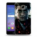 Дизайнерский пластиковый чехол для Huawei Y3 (2017) Гарри Поттер