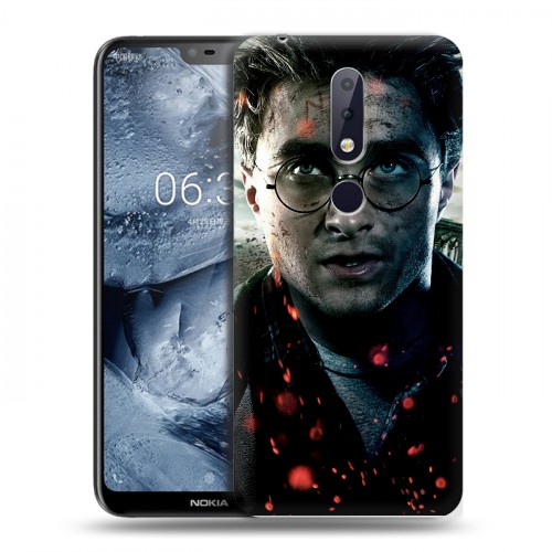 Дизайнерский пластиковый чехол для Nokia 6.1 Plus Гарри Поттер