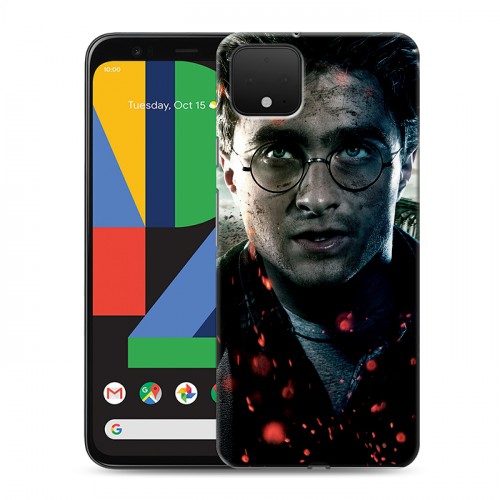 Дизайнерский пластиковый чехол для Google Pixel 4 Гарри Поттер