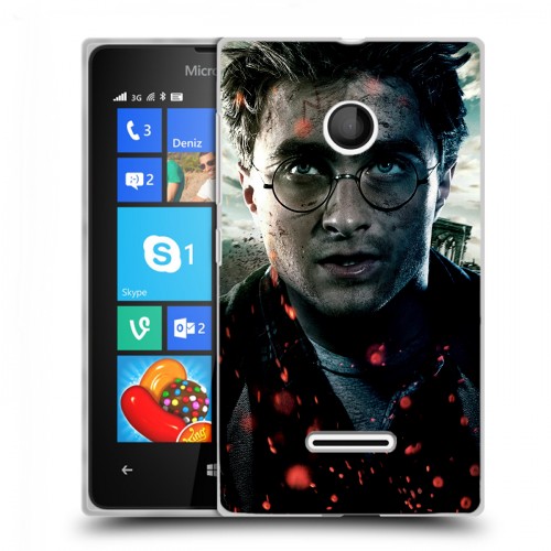 Дизайнерский пластиковый чехол для Microsoft Lumia 435 Гарри Поттер