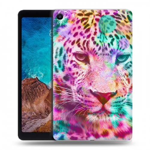 Дизайнерский силиконовый чехол для Xiaomi Mi Pad 4 Plus Леопард гламур