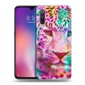 Дизайнерский силиконовый с усиленными углами чехол для Xiaomi Mi9 Леопард гламур