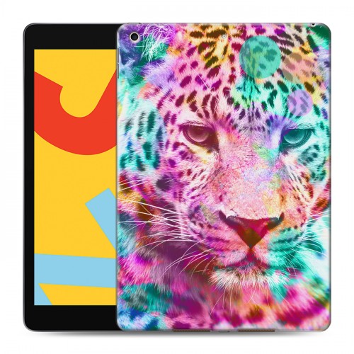 Дизайнерский силиконовый чехол для Ipad 10.2 (2019) Леопард гламур