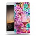 Дизайнерский силиконовый чехол для Huawei Honor 6 Plus Леопард гламур